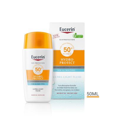 EUCERIN SUN PÄIKESEKAITSEEMULSIOON SPF50+ HYDRO NÄOLE 50ML