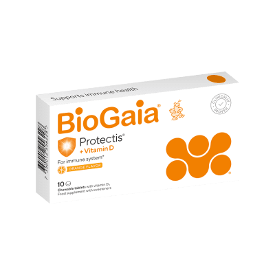 BIOGAIA PROTECTIS+VITAMIIN D3 TBL N10