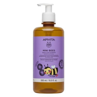 APIVITA MINI BEES ŠAMPOON LASTELE MUSTIKA/MEEGA 500ML