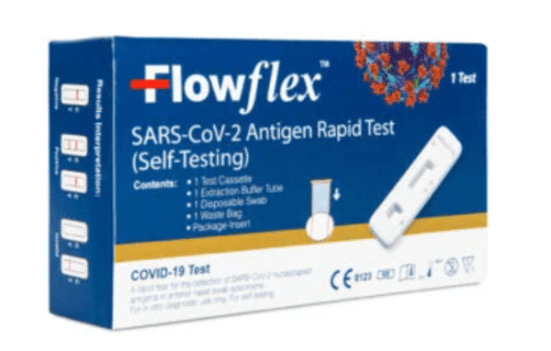 SARS-COV2 ACON FLOWFLEX ANTIGEENI KIIRTEST NINAST N5