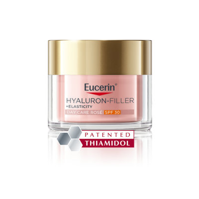 EUCERIN HYALURON-FILLER + ELASTICITY ROSE PÄEVAKREEM KÜPSELE NAHALE SPF30 50ML