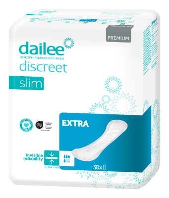 DAILEE DISCREET PREMIUM SIDE SLIM EXTRA 651ML N30