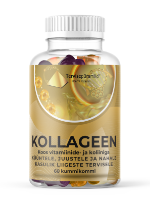 TERVISEPÜRAMIID KOLLAGEEN KUMMIKOMMID N60