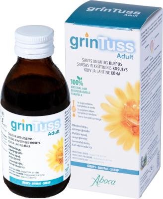 GRINTUSS ADULT KÖHASIIRUP 180G