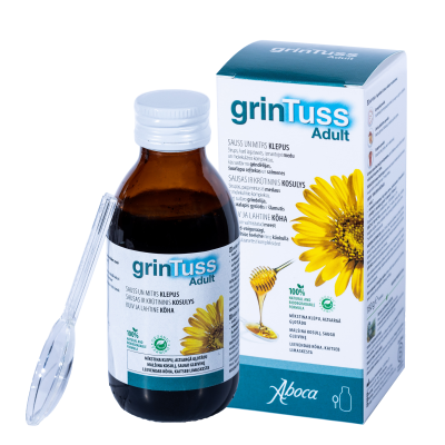GRINTUSS ADULT KÖHASIIRUP 180ML
