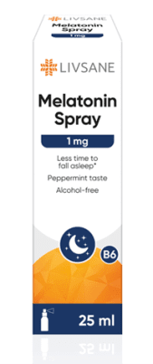 LIVSANE MELATONIIN FORTE SPREI 1,95MG 25ML