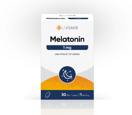 LIVSANE MELATONIIN TBL 1MG N30