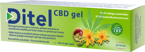 DITEL CBD GEEL 100G