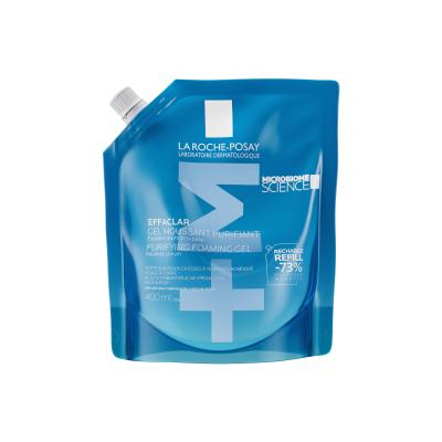 LA ROCHE-POSAY EFFACLAR NÄOPUHASTUSGEEL RASUSELE NAHALE TÄITEPAKEND 400ML