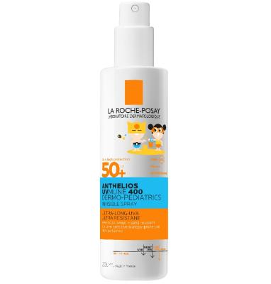 LA ROCHE-POSAY ANTHELIOS UVMUNE 400 PÄIKESEKAITSESPREI SPF50+ LASTELE 200ML