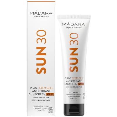 MADARA PÄIKESEKAITSEKREEM SPF30 KEHALE ANTIOKSÜD. 100ML