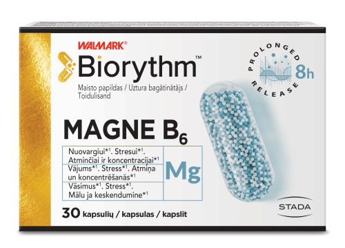BIORYTHM MAGNE B6 KAPSLID N30