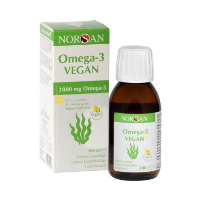 NORSAN OMEGA-3 VEGAN KALAÕLI SIDRUNI 100ML