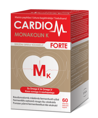 CARDIOM MONAKOLIN K FORTE KAPSLID N60
