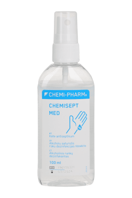 CHEMI-PHARM CHEMISEPT MED KÄTE ANTISEPTIKUM PIHUSTIGA 100ML