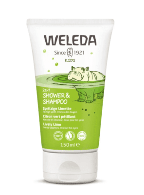 WELEDA LAIMI 2IN1 SHAMPOON+ DUSHIKREEM LASTELE 150ML