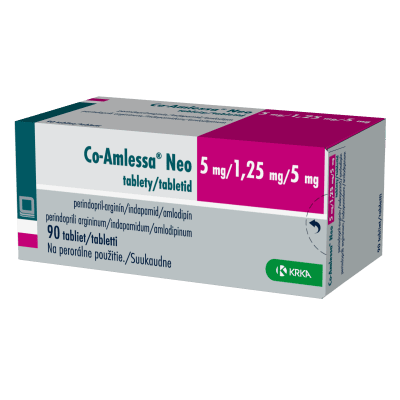 CO-AMLESSA NEO TBL 5MG+5MG+1.25MG N90