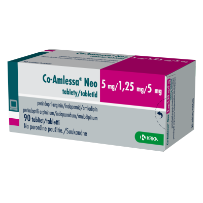 CO-AMLESSA NEO TBL 5MG+5MG+1.25MG N90