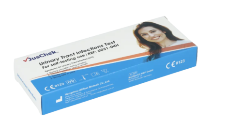 JUSCHEK KUSETEEDE INFEKTSIOONI KIIRTEST ENESETESTIMISEKS N1