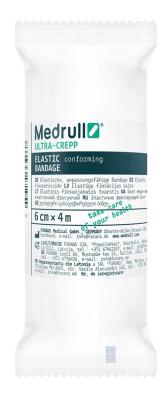 MEDRULL ULTRA-CREPP FIKSEERIV SIDE 6CMX4M ELASTNE (DE)
