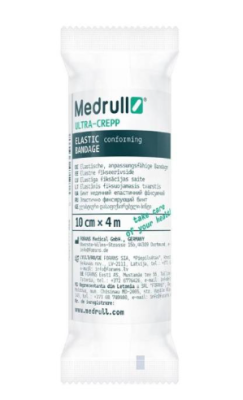 MEDRULL ULTRA-CREPP FIKSEERIV SIDE 10CMX4M ELASTNE