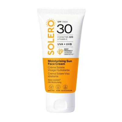 SOLERO PÄIKESEKAITSEKREEM SPF30 NÄOLE NIISUTAV 50ML