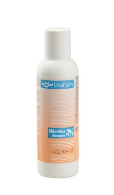 DIAFARM SHAMPOON KLOORHEKSIDIIN 4% VET 150ML