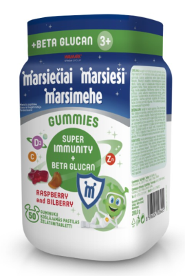MARSIMEHE GUMMI SUPER IMMUNITY KUMMIKOMMID N50