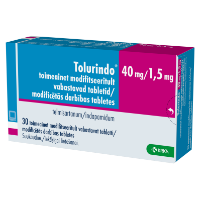 TOLURINDO TOIMEA. MODIF. VAB. TBL 40MG+1.5MG N30