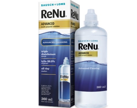 RENU ADVANCED KONTEINER + KONTAKTLÄÄTSEDE DES.LAHUS 360ML