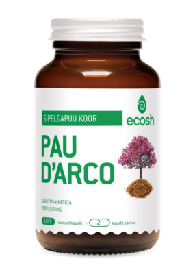ECOSH PAU D'ARCO SIPELGAPUU KOORE KAPSLID N90