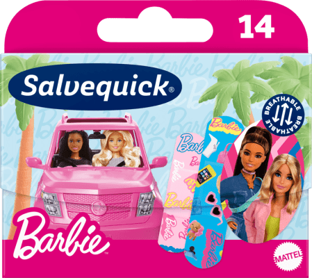SALVEQUICK PLAASTER BARBIE PILTIDEGA LASTELE N14