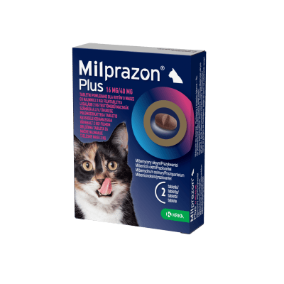 MILPRAZON PLUS ÕHUK. POLÜM.KAT. TBL 16MG+40MG N2