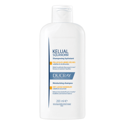 DUCRAY KELUAL SQUANORM SHAMPOON KUIVALE PEANAHALE 200ML