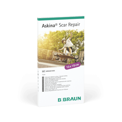 ASKINA SCAR REPAIR SILIKOONPLAASTER 10 X 18CM N5