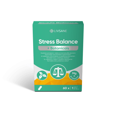 LIVSANE STRESS BALANCE +BOTANICALS KAPSLID N60