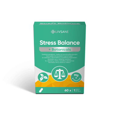 LIVSANE STRESS BALANCE +BOTANICALS KAPSLID N60
