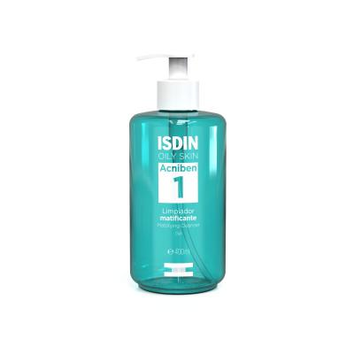 ISDIN ACNIBEN NÄOPESUGEEL AKNELISELE NAHALE MATISTAV 400ML
