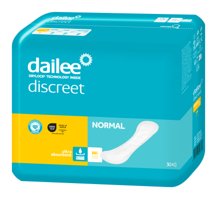 DAILEE DISCREET SIDE NORMAL 400ML N30