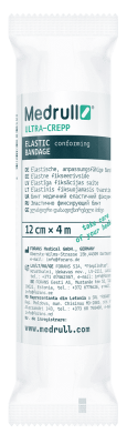 MEDRULL ULTRA-CREPP FIKSEERIV SIDE 12CMX4M ELASTNE (DE)
