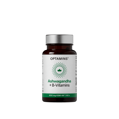 OPTAMINS ASHWAGANDHA+B-VITAMIINID KAPSLID N60
