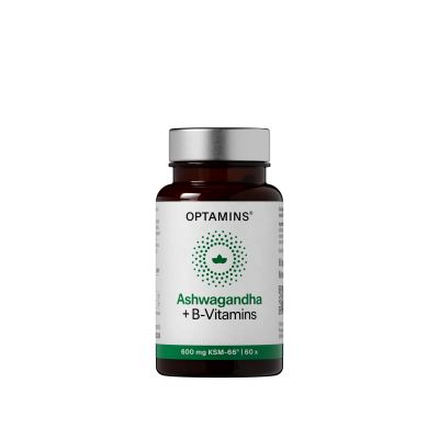 OPTAMINS ASHWAGANDHA+B-VITAMIINID KAPSLID N60
