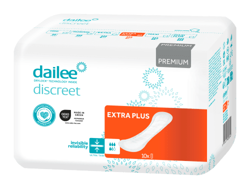 DAILEE DISCREET PREMIUM SIDE EXTRA PLUS 650ML N10