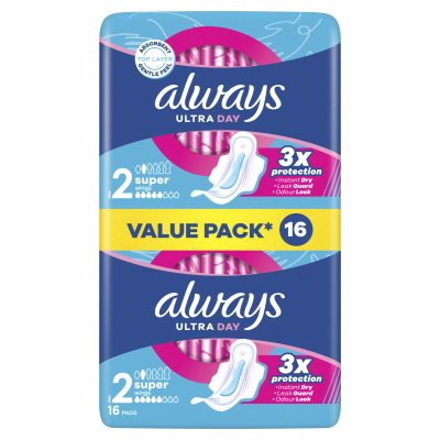 ALWAYS ULTRA HÜGIEENILINE SIDE SUPER PLUS N16