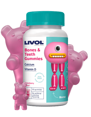 LIVOL BONES&TEETH KUMMIKARUD N50