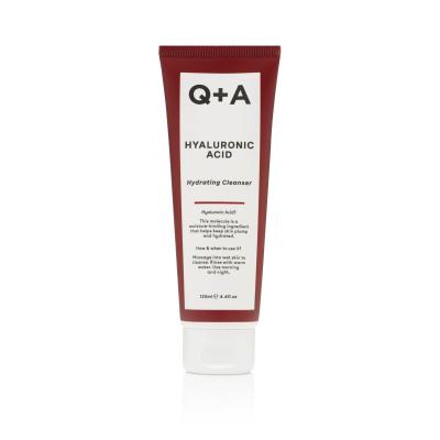 Q+A HYALURONIC ACID NÄOPUHASTUSGEEL NIISUTAV 125ML