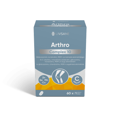 LIVSANE ARTHRO COMPLEX 10 TBL N60