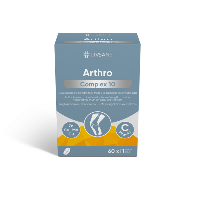 LIVSANE ARTHRO COMPLEX 10 TBL N60