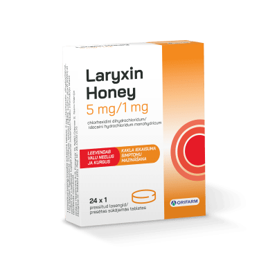 LARYXIN HONEY PRESSITUD LOSENG 5MG+1MG N24