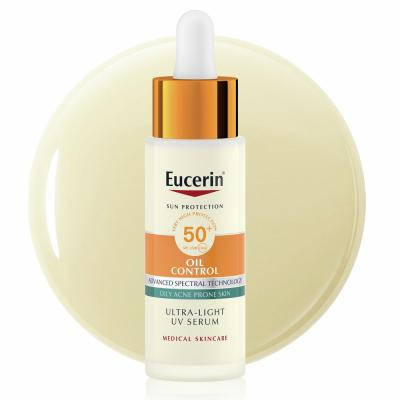 EUCERIN SUN OIL CONTROL PÄIKESEKAITSESEERUM SPF50+ KERGE 30ML